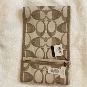 Coach Scarf NWT in box